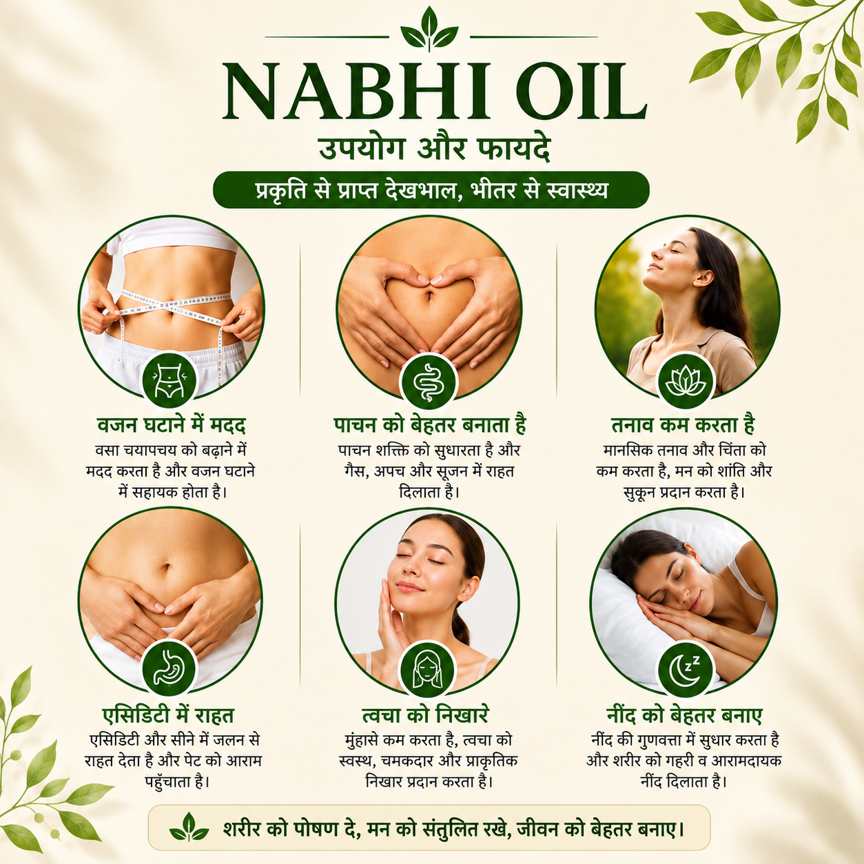 NABHI OIL उपयोग और फायदे